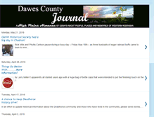 Tablet Screenshot of dawescountyjournal.net